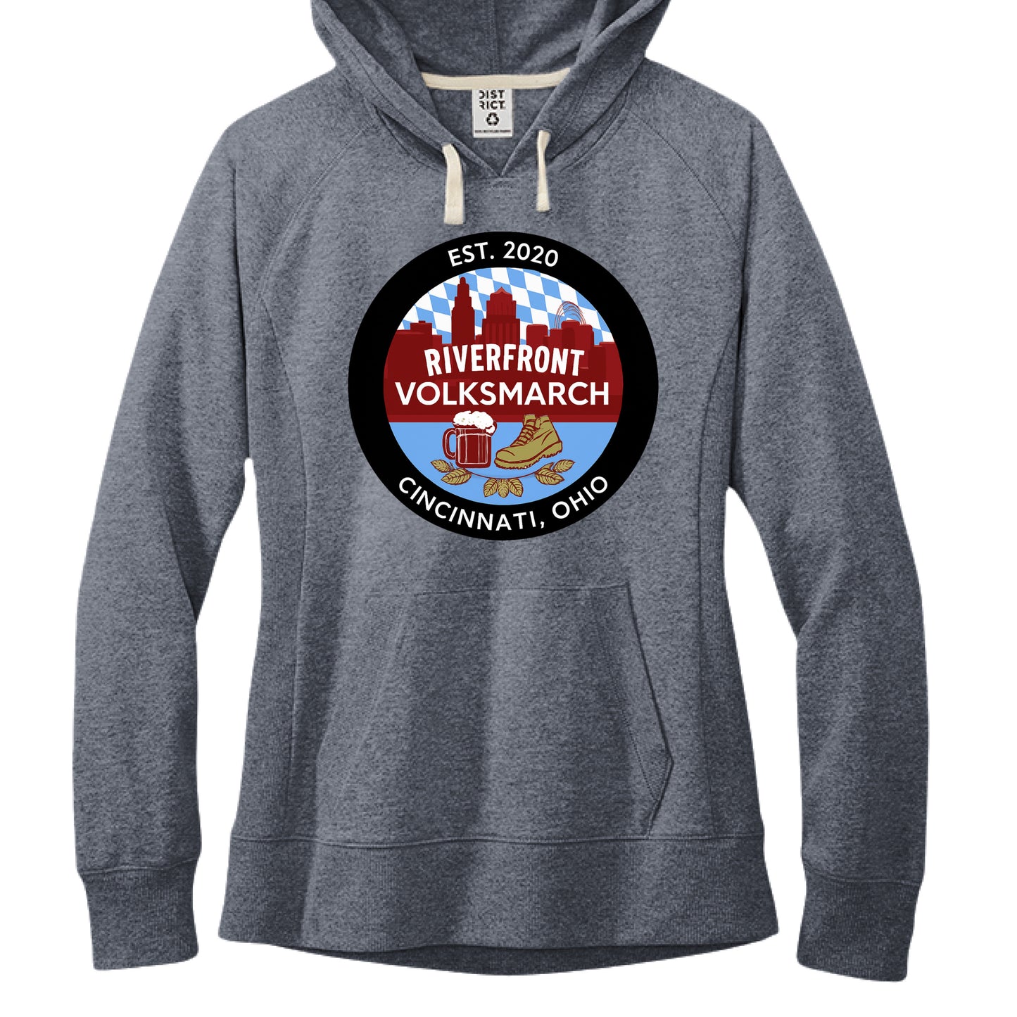 Heathered Navy - FRONT