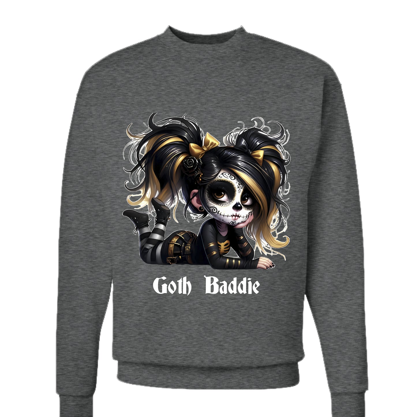 CHARCOAL HEATHER - FRONT